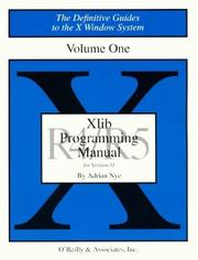 Cover: Xlib Programming Manual