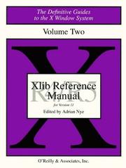 Cover: Xlib Reference Manual