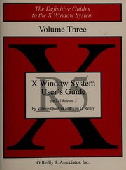 Cover: X Window System User’s Guide