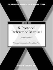 Cover: X Protocol Reference Manual